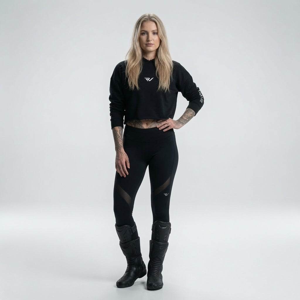 REBELVISION™ Crop-Hoodie