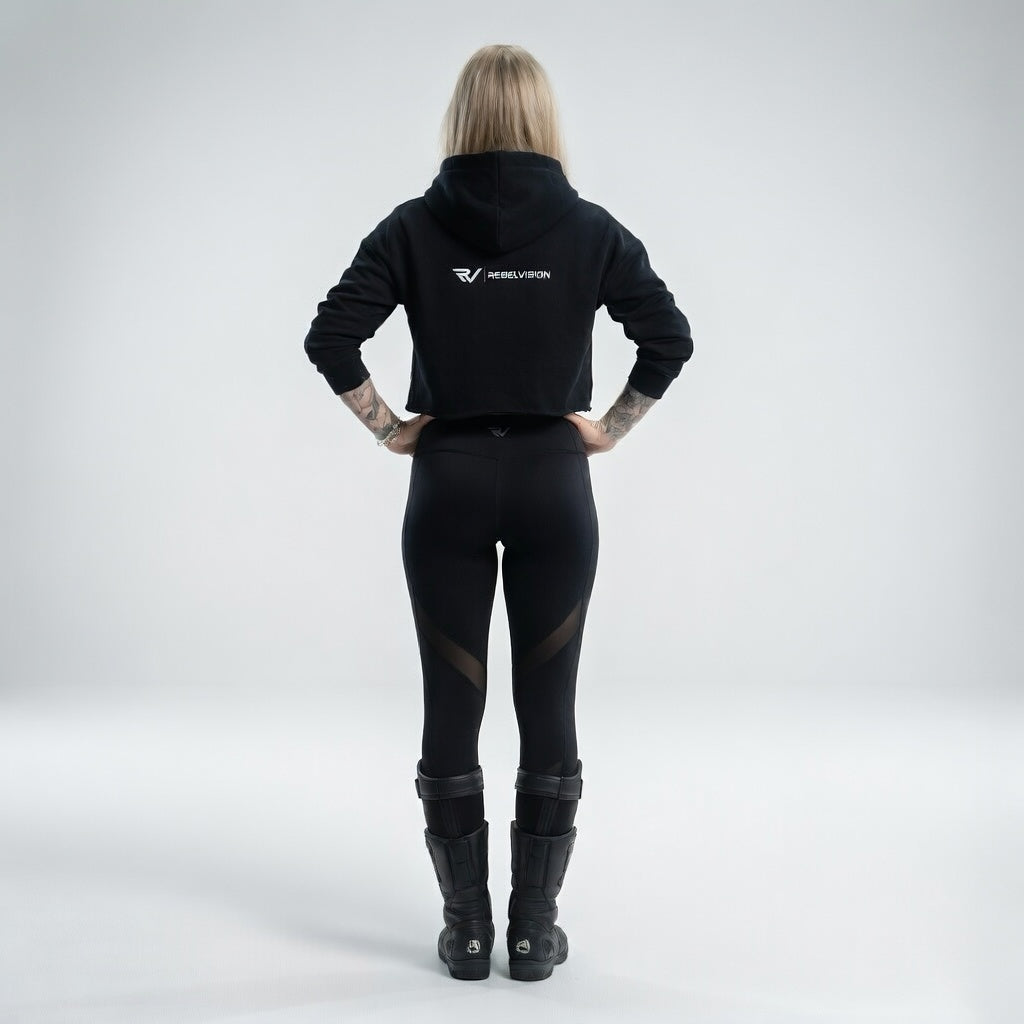 REBELVISION™ Crop-Hoodie