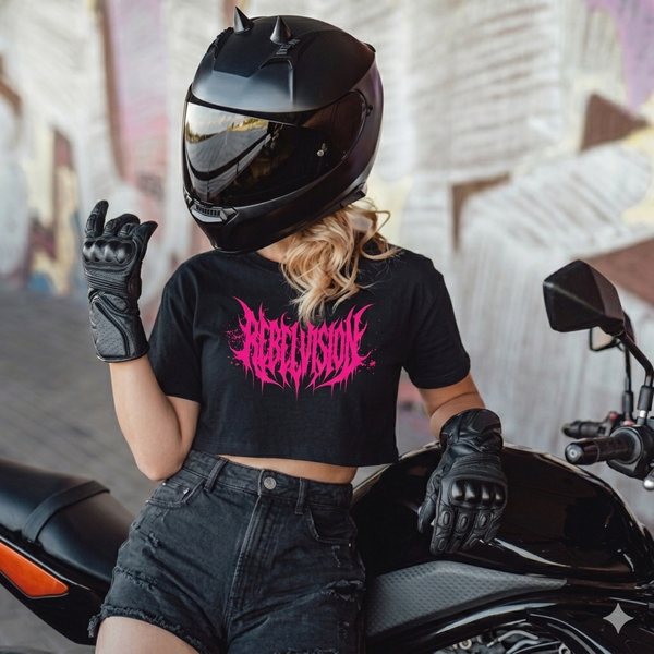 REBELVISION™ Damen-Crop-Top